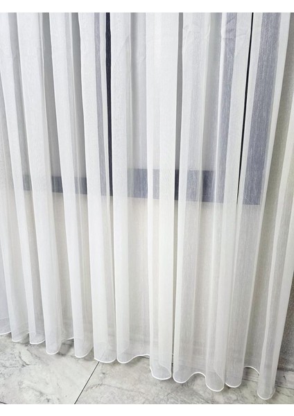 Vakkorama Simli Kumaşlı Kalın Tül Perde Ekru 1 E 3 Pileli ET4030SIMLI fırsatları