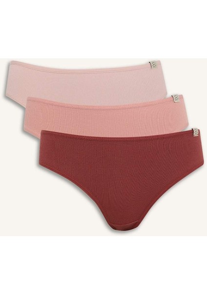 Yeni Sezon Ribana 3'lü Slip Külot-Fall In Love