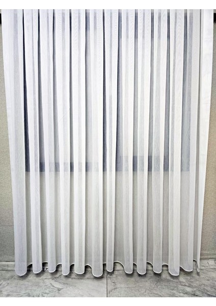 Vakkorama Mat Kumaşlı Kalın Tül Perde Ekru 1 E 2,5 Pileli ET4030MAT fiyatları