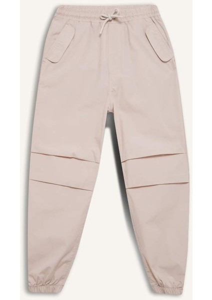 Yeni Sezon Erkek Çocuk Jogger Fit Standart Paça Paraşüt Pantolon