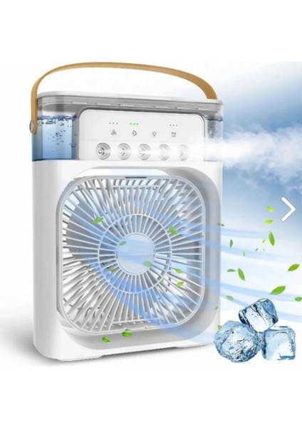 Taşınabilir Vantilatör Su Soğutmalı Masaüstü USB Fan Air Cooler