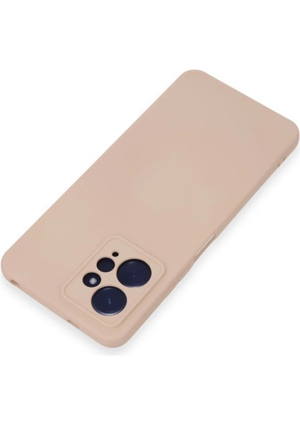 Xiaomi Redmi Note 12 4g Kılıf Nano Içi Kadife Silikon - Pudra Yktsn