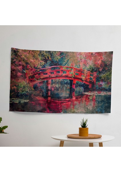 Modern Sanat Duvar Örtüsü - Canlı Süblimasyon Baskılı