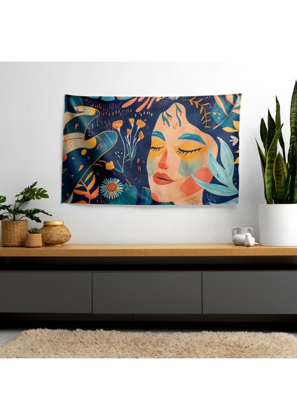 Henri Matisse Rüya Gibi Duvar Örtüsünden Esinlendi - Pamuk Sırt, Süblimasyon Baskı, Canlı fiyatları