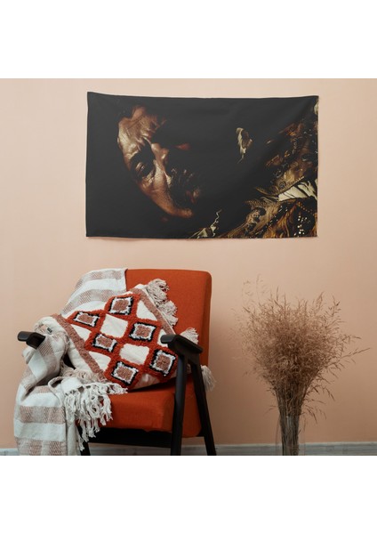 Rembrandt Kanvas Tablo Duvar Sanatı Örtü - Canlı Renkler, Ranforce Kumaş, Hafif Yatak Odası