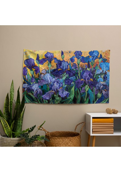 Vincent Van Gogh Duvar Sanatı - Canlı Renkler ve Süblimasyon Baskı ile Modern Hafif Duvar
