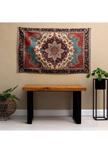 Türk Halısı Duvar Örtüsü – Canlı Renkler, Süblimasyon Baskı fiyatları