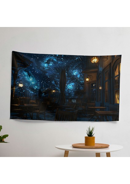 Vincent Van Gogh Cafe Teras Duvar Sanatı Duvar Örtü - Yatak Odası, Oturma Odası, Yurt Için