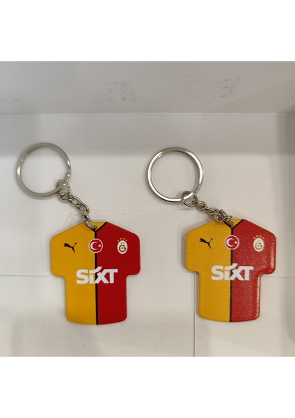 Galatasaray Metal Anahtarlık (Toplam 2 Adet)