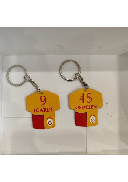 Galatasaray Metal Anahtarlık (Toplam 2 Adet)