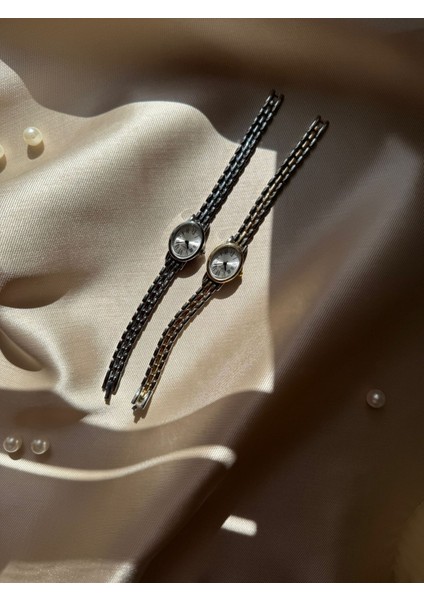 Retro Minimal Boncuk Kordon Vintage Kadın Kol Saati modelleri