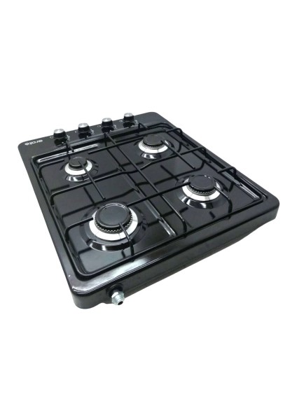 4lü Doğalgazlı Siyah N.g Set Üstü Ocak 50X60 cm (4887)