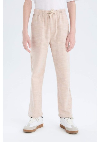 Yeni Sezon Erkek Çocuk Standart Paça Pantolon
