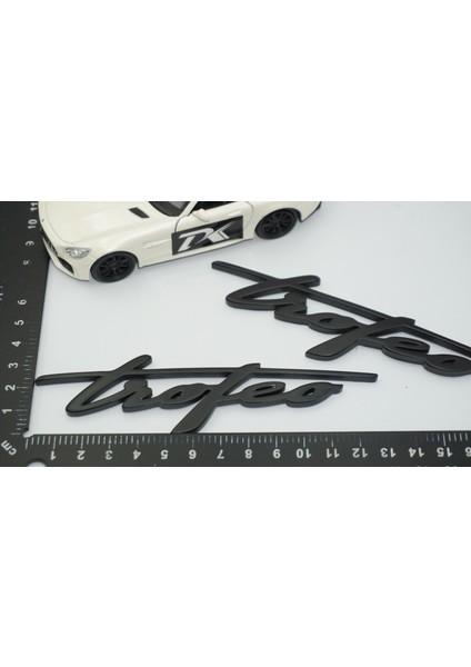 Maserati Trofeo Çamurluk Siyah Yazı Logo Amblem fiyatları