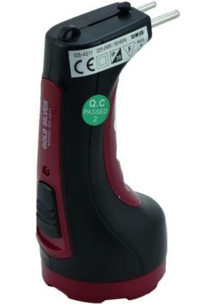 Gold Sılver GS-4211 1 Watt Şarjlı El Feneri