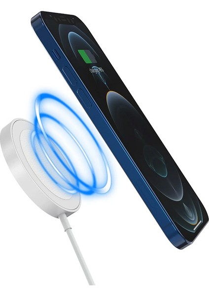BXMG15 15W Manyetik Magsafe iPhone 12/13/14/15 Serisi ve Air