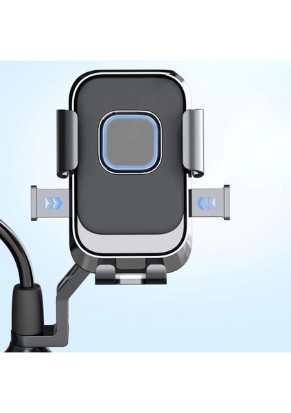 Motor,motosiklet,bisiklet ,scooter Için 360 Derece Dönebilen Dikiz Aynası Versiyonu Telefon Tutucu Aparat ( Lisinya )