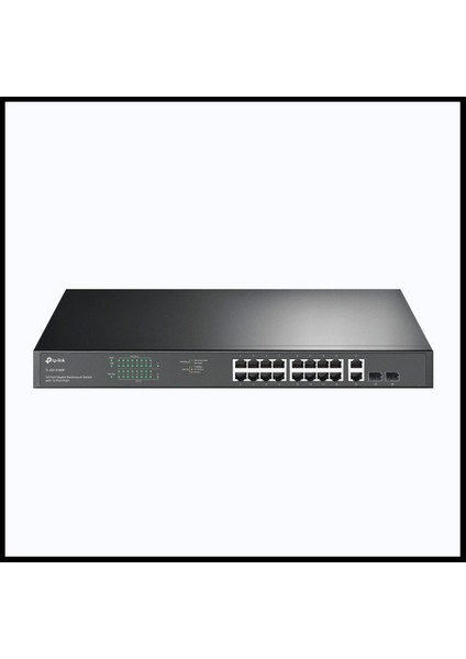 Tp-Lınk SG1218MP, 18 Port Gigabit, 16 Port Poe, + 2port Gigabit Combo Sfp, 250W Rackmount Yönetilemez Switch