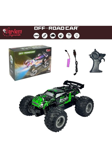 Fırsat Byr DS-1258A Uzaktan Kumandalı Full Fonksiyon 2.4g 1:18 Şarjlı High Off Road Araba Yeni