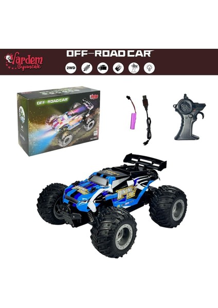 Fırsat Byr DS-1258A Uzaktan Kumandalı Full Fonksiyon 2.4g 1:18 Şarjlı High Off Road Araba Yeni