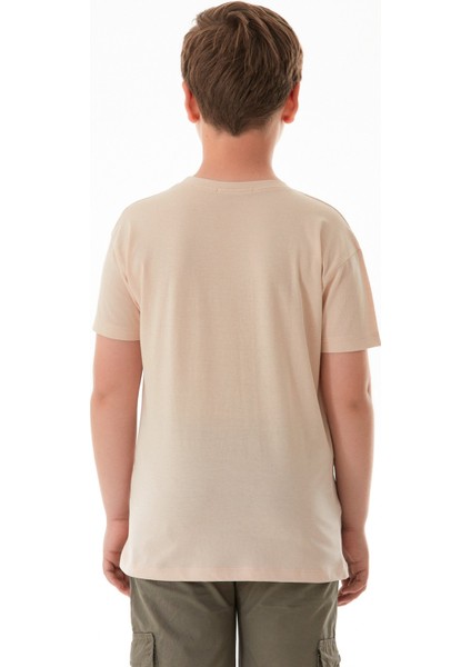 %100 Pamuk Uzay Baskılı Erkek Çocuk Tişört modelleri