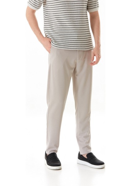 Beli Bağlamalı Fermuarlı Jogger Pantolon