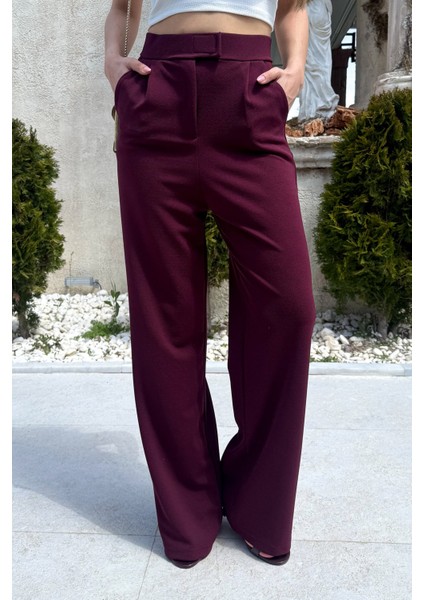 Kadın Cırtlı Palazzo Pantolon 2995 modelleri