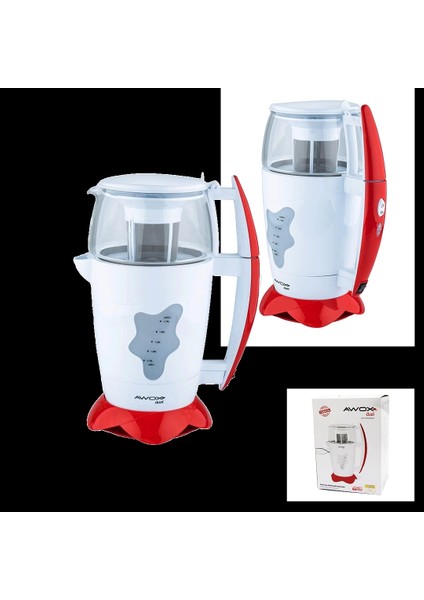 Awox Dual Çay Makinesi Çaycı 1.75LT+1.2LT