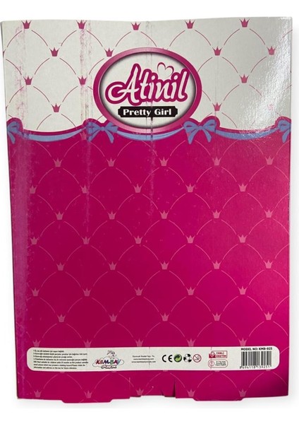 KMB-925 - Saç Bakım Seti Aksesuarlı Kutulu Bebek (Lisinya)