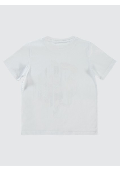 Erkek Çocuk Tişört 6-9 Yaş Beyaz fiyatları