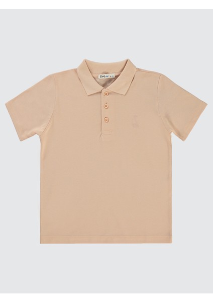 Erkek Çocuk Tişört 10-13 Yaş Somon