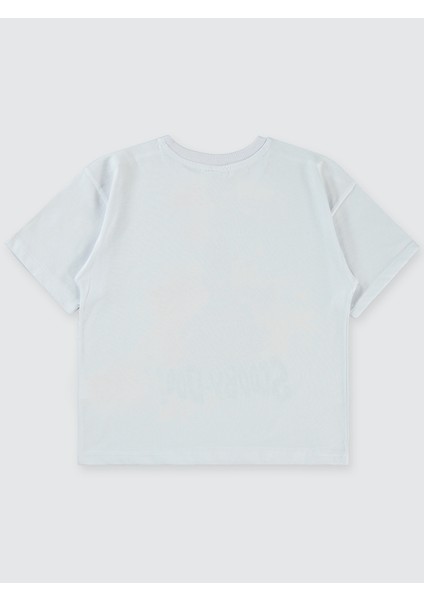 Scooby Doo Erkek Çocuk Tişört 6-9 Yaş Beyaz modelleri