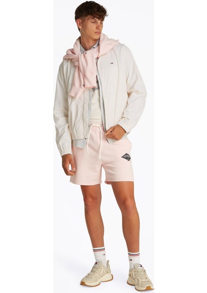 Regular Fit Kırık Beyaz Erkek Ceket DM0DM20655YBH Tjm Essentıal Jacket