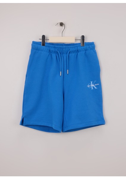 Lastikli Bel Regular Fit Mavi Erkek Çocuk Şort IU0IU00578C4H