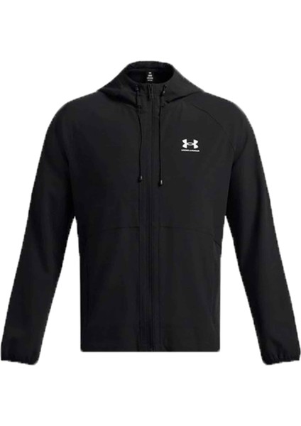UA6003001 Under Armour Ua Stretch Wvn Windbreakereu Erkek Yağmurluk-R&amp;uuml;zgarlık Siyah