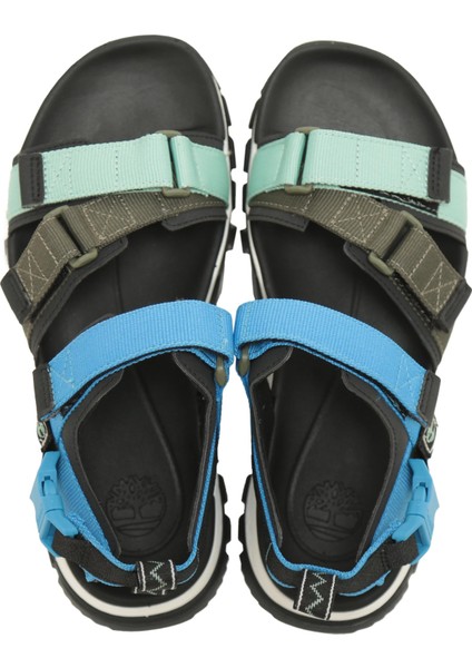TB0A6DXTEXT1 Timberland Garrison Trail Backstrap Sandal Erkek Sandalet Siyah