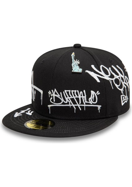 NE60595333 New Era Ne Graphıc 59FIFTY Newera Blk Şapka Siyah