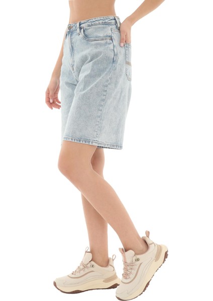Tb0a67t7epj1 Timberland Denim Shorts Kadın Şort Ve Kapri Mavi fiyatları