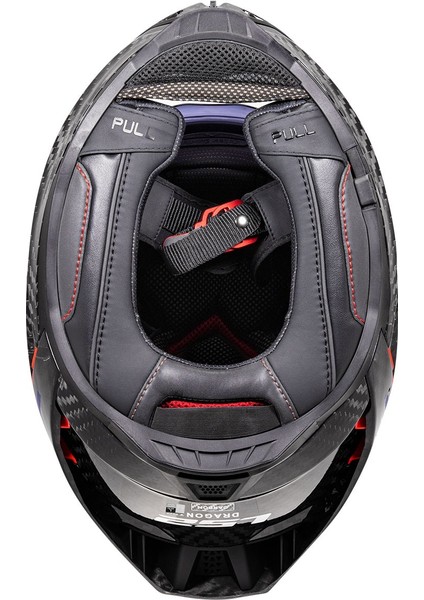 Dragon Karbon Kapalı Kask Mat Siyah fırsatları