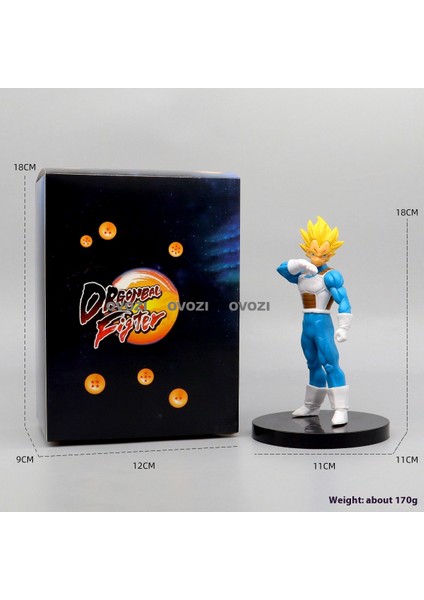 Yedi Dragon Ball Anime Anime Çevre Akını Oyun El-Do Model Süsler Heykel Hediye (Yurt Dışından)