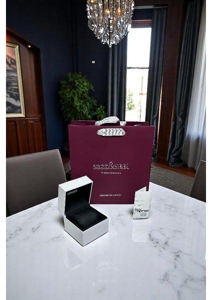 Çelik Kasa ve Kordon 5 Atm Suya Dayanıklı 2 Yıl Garantili Kadın Kol Saati+Bileklik DKNY.0055.2 fırsatları