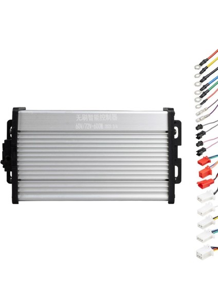 SD-21466 60V-72V 600 Watt Elektrikli Bisiklet Ve Scooter Beyni Akıllı Güç Kontrol Beyin Ünitesi