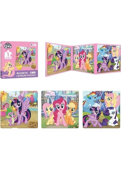 My Little Pony Gelişmiş Yapboz 3-6 Yaş Arası Erkek ve Kız Çocukları Için Eğitici Manyetik (Yurt Dışından)