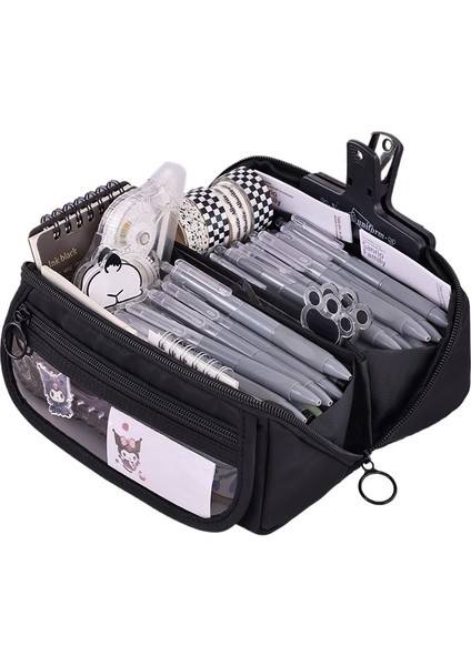 Ilkokul ve Ortaokul Öğrencileri, Erkek ve Kız Çocukları Için Yüksek Görünüm ve Büyük Kapasiteye Sahip 9 Katlı Kalem Kutusu (Yurt Dışından)