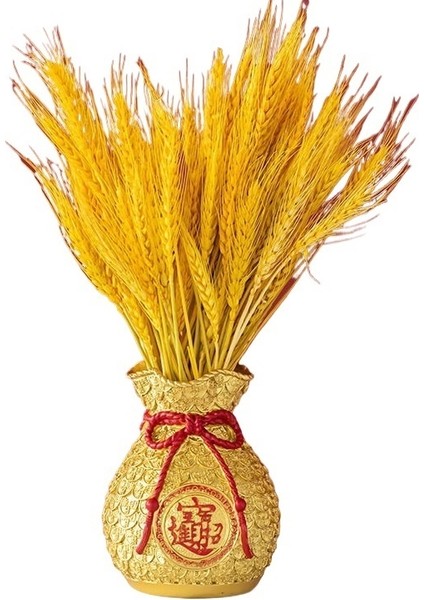 Buğday Başakları Kurutulmuş Çiçekler Arpa Buketi Dekorasyon Oturma Odası Buğday Kutsal Meyve Çiçek Süsleri (Yurt Dışından)