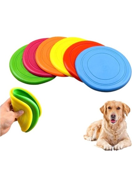 Silikon Frizbi Köpek Oyuncağı