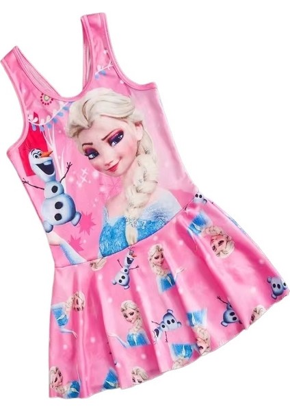 Çocuk Mayo Kız Tek Parça Mayo Kız Mayo Prenses Elbise Mayo (Yurt Dışından) fiyatları