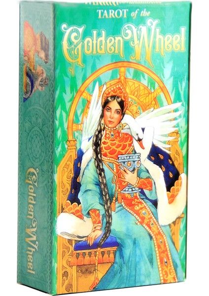 Altın Tarzı Kent Tarot Kartları Destesikart Oyunu 78 Kart Rehber Kitapla Fal Bakma Ingilizce Ilham Veren Iyi Peri Melek (Yurt Dışından)