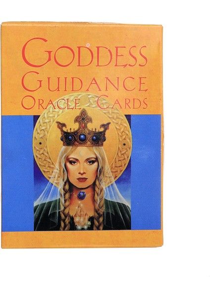Turuncu Tarzı Kristal Melekler Kartları ve Kristal Vizyonlar Tarot Kartları Oyun Tahtası Destesi Oyun Kartları Parti Oyunu Için (Yurt Dışından)