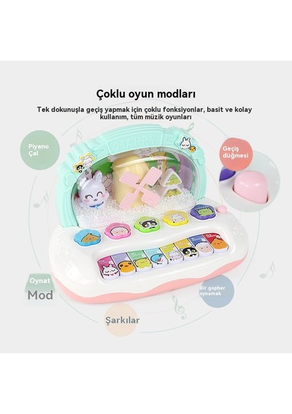 Eğitici Bulmaca Müzik Piyano Çocuklar Erken Eğitici Piyano Eğitici Oyuncaklar (Yurt Dışından)